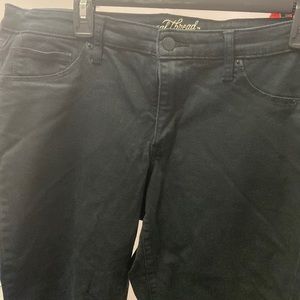 Black universal thread pants